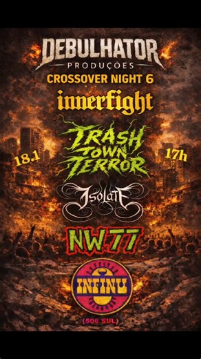 Sergio Pedrosa Aborto Elétrico | RETIRE SUA CORTESIA NO SHOTGUN 🤘🔥 🔥 CROSSOVER NIGHT 6 🔥 O caos vai tomar conta do palco mais uma vez! No dia 18 de janeiro, a partir das 17... | Instagram