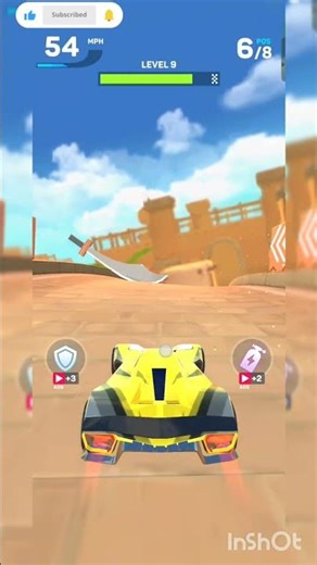 “Car Race 3D Level 9 Challenge 🚗💥”#CarRace3D #viral #shorts