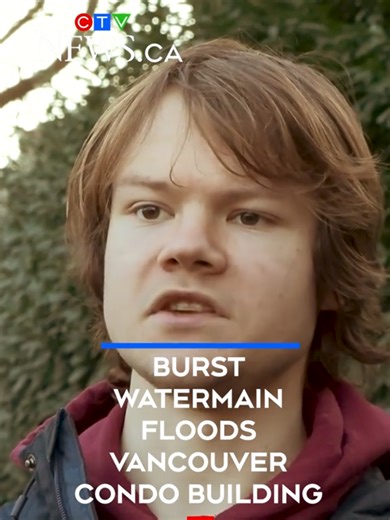 Burst watermain floods Vancouver condo building. A burst watermain on Vancouver’s west side flooded a condo complex, sending water into basements and submerging vehicles in the underground parkade. #ctvnews #fyp#ctvnewsvancouver