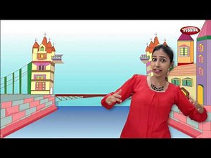 London Bridge is Falling Down With Actions | Nursery Rhymes For Kids With Lyrics | Action Songs