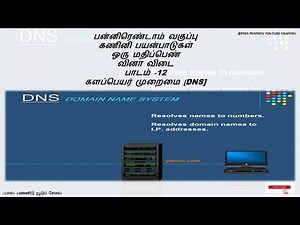 12 TH COMPUTER APPLICATION TAMIL MEDIUM LESSON 12 BOOK BACK ONE MARK QUESTIONS AND ANSWERS.