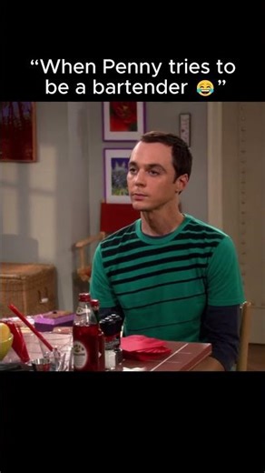 Penny’s Bartender Practice Gone Wrong 😂 | Sheldon’s Virgin Cuba Libre | TBBT Funny Scene #shorts