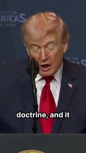 A new doctrine for the hemisphere: No hostile influence allowed.