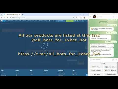 How to Use the 1xBet Crash Predictor Telegram Bot.