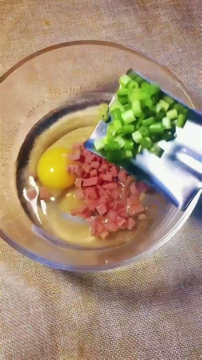 Viral Green Bean & Egg Pancake Recipe!