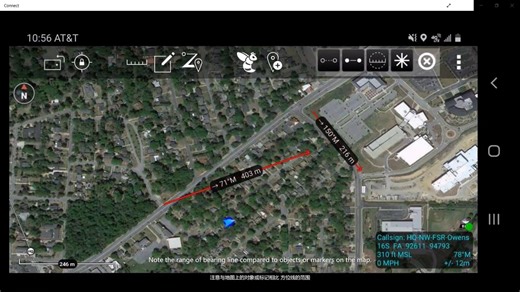 12. 【ATAK教程】距离和方位工具