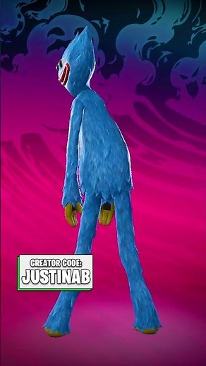 *RARE* Huggy Wuggy skin in the Fortnite Item Shop!