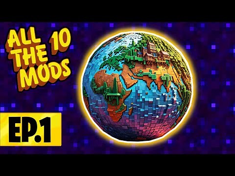 All The Mods 10 | A NEW ATM MODPACK | Minecraft Modded Quest Pack | Ep1