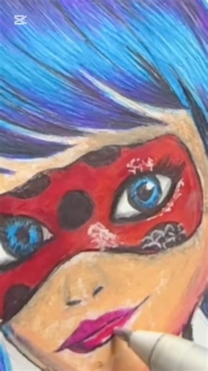 Ladybug Drawing 🐞 | Miraculous Art | Shorts