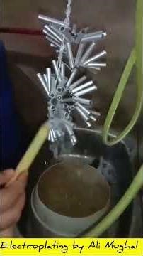 Anodizing process artificial colour dying #alimughal