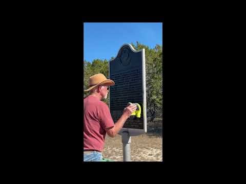 Marker 1097 Cow Camp Massacre on Hondo Creek