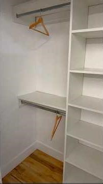 Made-to-Measure Small Closet Installation
