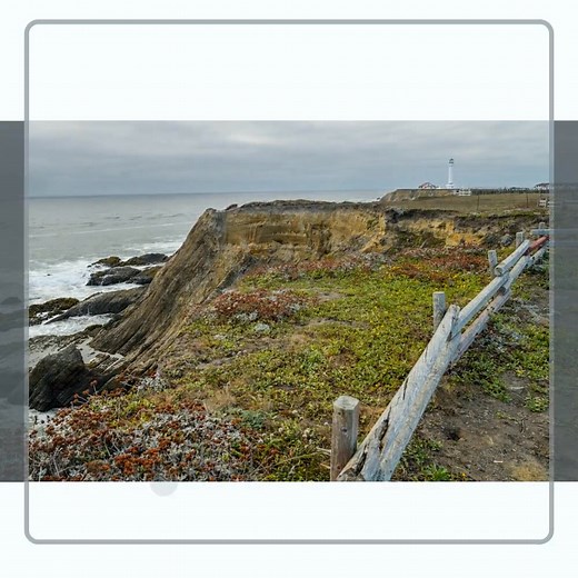 "Point Arena Lighthouse cliffs on a Grey Day" // https://www.davidsayphotographer.com/warehouse-open-edition-prints/art_print_products/point-arena-lighthouse-cliffs-on-a-grey-day | David Say Photographer | Facebook