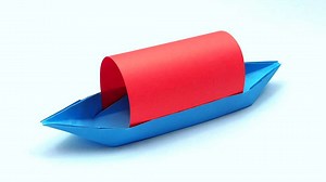 62K views · 3.3K reactions | How to make paper boat that floats on water - Easy origami boat making tutorial - DIY toy boat In this video i will show you how to make a paper boat step by step. #PaperBoat #DIYBoat #PaperToyBoat | Entertaining Arts | Facebook