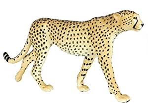 Safari Ltd. Cheetah Toy Figurine - Detailed 8" Plastic Model Figure - Fun Educational Play Toy for Boys, Girls & Kids Ages 3+
