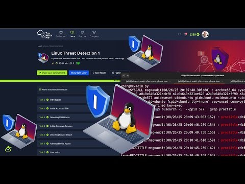 TryHackMe Linux Threat Detection 1 - Full Walkthrough 2025