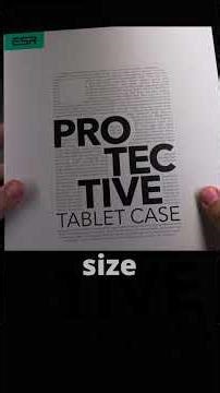 iPad Pro M5 13 Inch ESR Magnetic Folio Case Installation Part 1