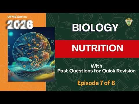 Biology | Episode 7| Nutrition | With Practice Questions & Answers