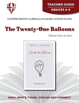 The Twenty-One Balloons Novel Units® Teacher Guide Novel Study
