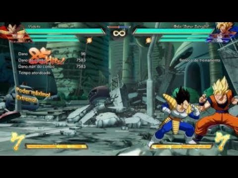 Base Vegeta corner combo