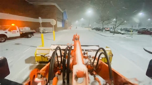 It’s Saturday Night… Let’s Get Plowed!! And YES! I listen to Sea Shanties at work 🤣🤣 (no RuM though) #snow #winter #walmart #holcolmbstrong | Billy Rigoni