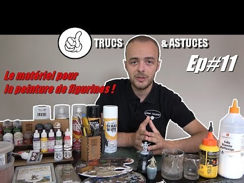 Model Making Tips and Tricks Ep 11# Materials for Painting Miniatures (For Beginners)