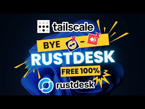 RustDesk Remote Free 100% 🔥 Powerful Remote Laptop 2025 | Gratis & Cepat!