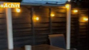 Achin 100FT Outdoor String Lights LED Dimmable Patio Lights String Waterproof with 50+3 Shatterproof Bulbs ST38 Vintage String Lights for Outside Gazebo Bistro Lights, 2200K Warm White