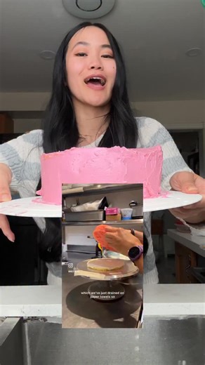 🍉🍰 here’s my attempt at making watermelon cake!! 😅 // beginning video clips belong to @nbccalive #watermeloncake #watermelonjello #jello #jellocake #cake #cakesofinstagram #fblifestyle | Linder Surprise