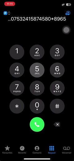 iPhone Keypad 991