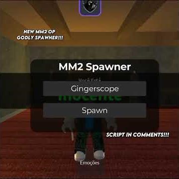Spawner script mm2 | Works till Jan 5 2024 | NEW SPAWNER #mm2 #mm2script #mm2