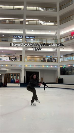 help wanted sign is 🆙 #sitspin #figureskating