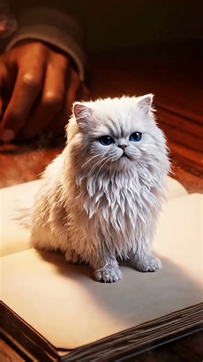 🪄 Watch Art Come to Life —😺Kitty Edition #art #kitty #magic