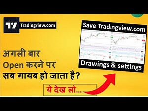 #tradingview save chart layout indicator settings drawing template layout