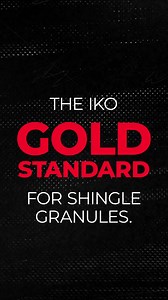 1.7K views · 12 reactions | We get down to a granular level to ensure you can count on a beautiful and consistent IKO shingle color!  New granules are assessed before they're used to make the IKO shingle colors you know and love. Any shipment that arrives at an IKO plant is compared to the samples provided by the IKO Lab to make sure they rise to the IKO Gold Standard. | IKO Roofing | Facebook