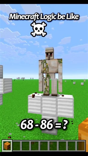 Minecraft Logic be Like this #minecraft