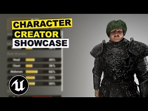Unreal Engine 5 Character Creator Showcase