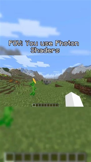 Minecraft Photon Shaders #minecraftshaders