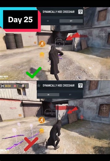 Call of Duty Mobile: Dynamically Hide Crosshair