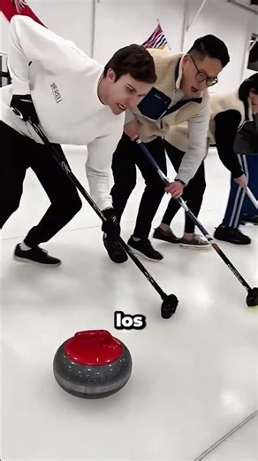La técnica Moonwalk que utilizan los fabricantes de hielo #curling #technique