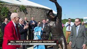 Develada estatua de Bill Virdon