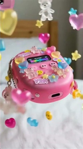 Y2K Aesthetic MP3 Player Keychain 🌸 Retro Vibes 2000s Cute Tech