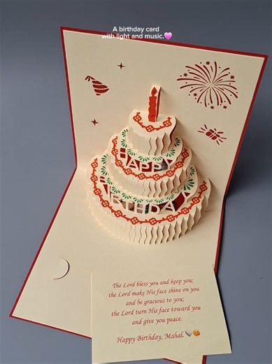 Personalized Musical Birthday Card for Special Celebrations