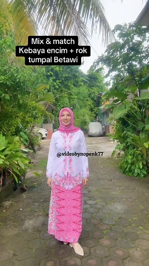 Mix & match Kebaya Encim Rok Tumpal Betawi Tutorial