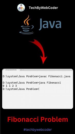 Day 9:🟢 How To Solve Fibonacci Problem For Java Beginner | 25 Days of Code