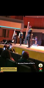 WE DECLARED A NATION - A MANDATE OF MILLIONS What we achieved in 2024 represents a level of unity that most nations can only aspire to. We recorded over 50 million votes in the self-referendum. We gathered 1,500 Biafrans in Finland for the declaration. We affirmed that mandate with 517 delegates from the 40 United States of Biafra signing the Declaration. That is mass participation combined with organized, representative authority. By comparison, many widely recognized states began with far smal