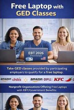 📚💻 FREE Laptop with GED Classes in 2026? It’s Actually Possible!