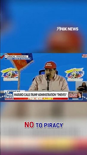 Maduro RESPONDS to Trump blockade of oil tankers around Venezuela #foxnews #news #shorts