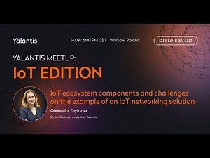 IoT Ecosystem Components and Challenges: an Example of an IoT Networking Solution