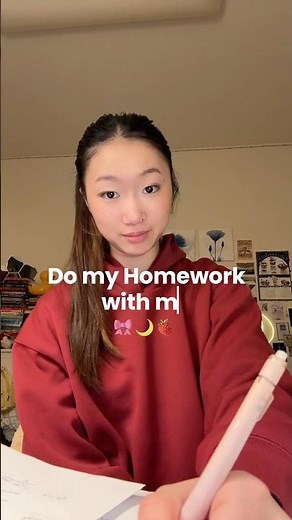 *reupload* DO MY HOMEWORK WITH ME! (12th grade)